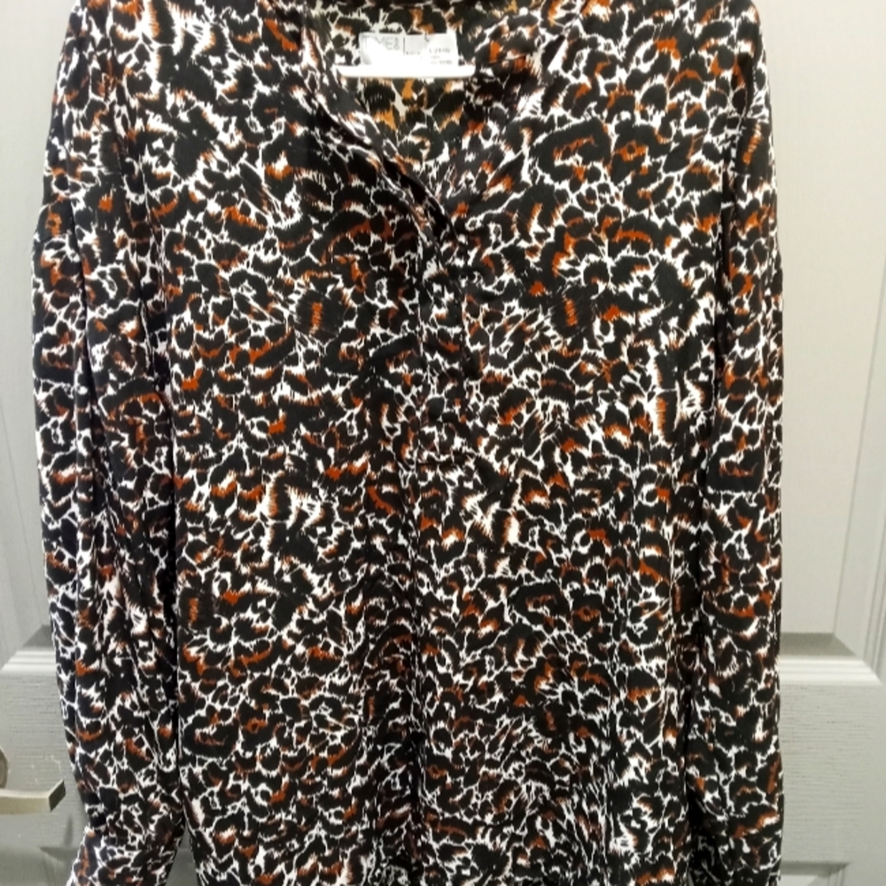 Animal Print Blouse